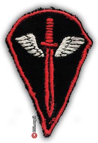 סמל תג יחידת הצנחנים הראשונה בצה'ל 1948