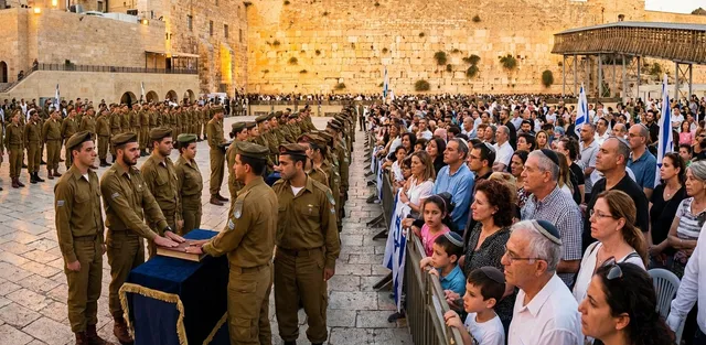 טקס השבעה בכותל: מידע למשפחות