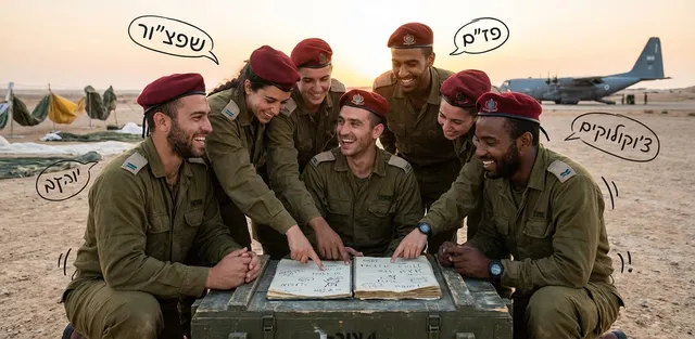 מילון סלנג צבאי של צנחנים