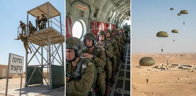 קורס צניחה בצה"ל: כל השלבים